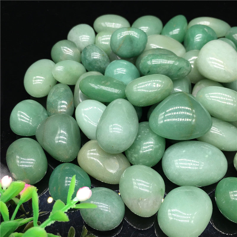 Natural Crystal Green Aventurine Rolling Stone