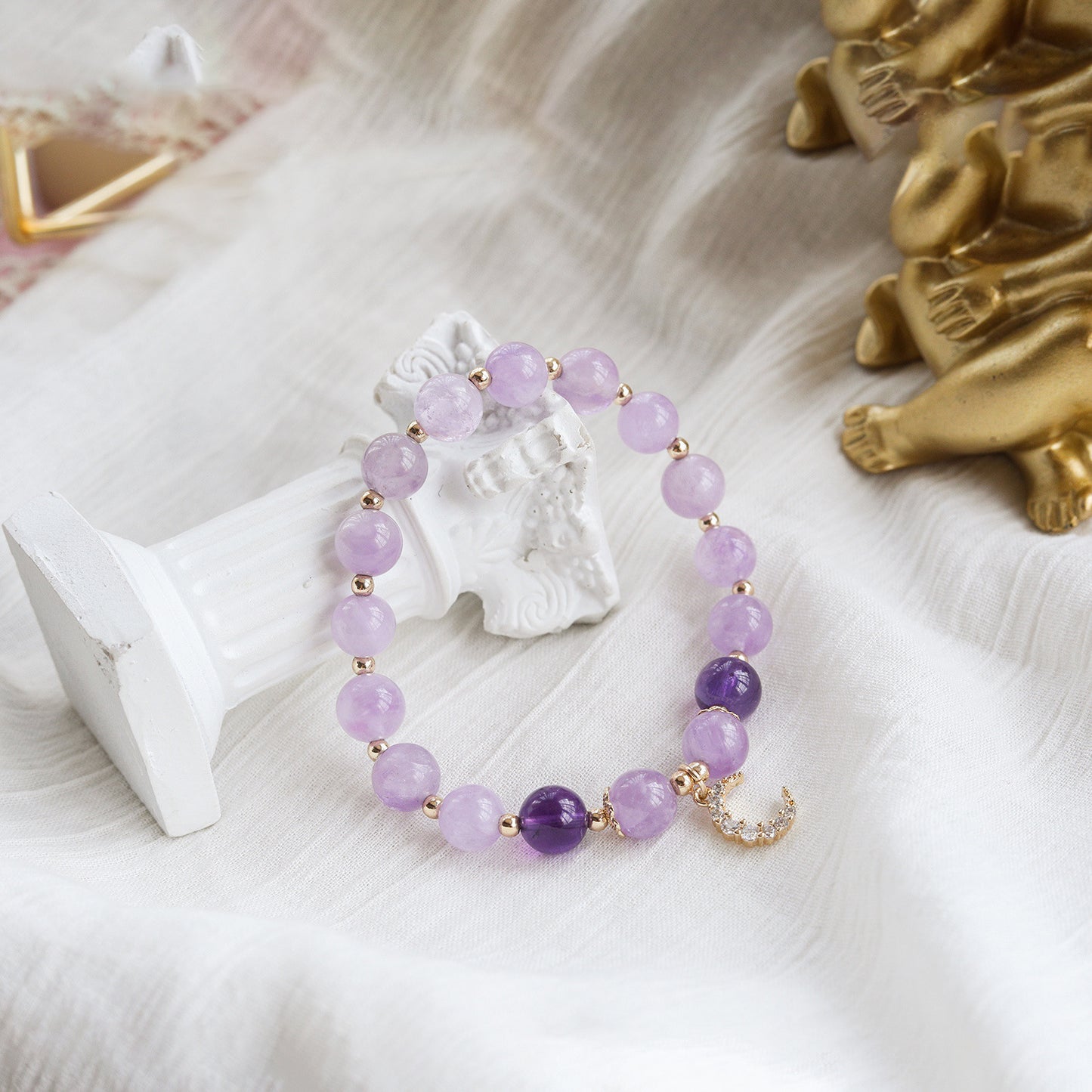 Natural Amethyst Bracelet