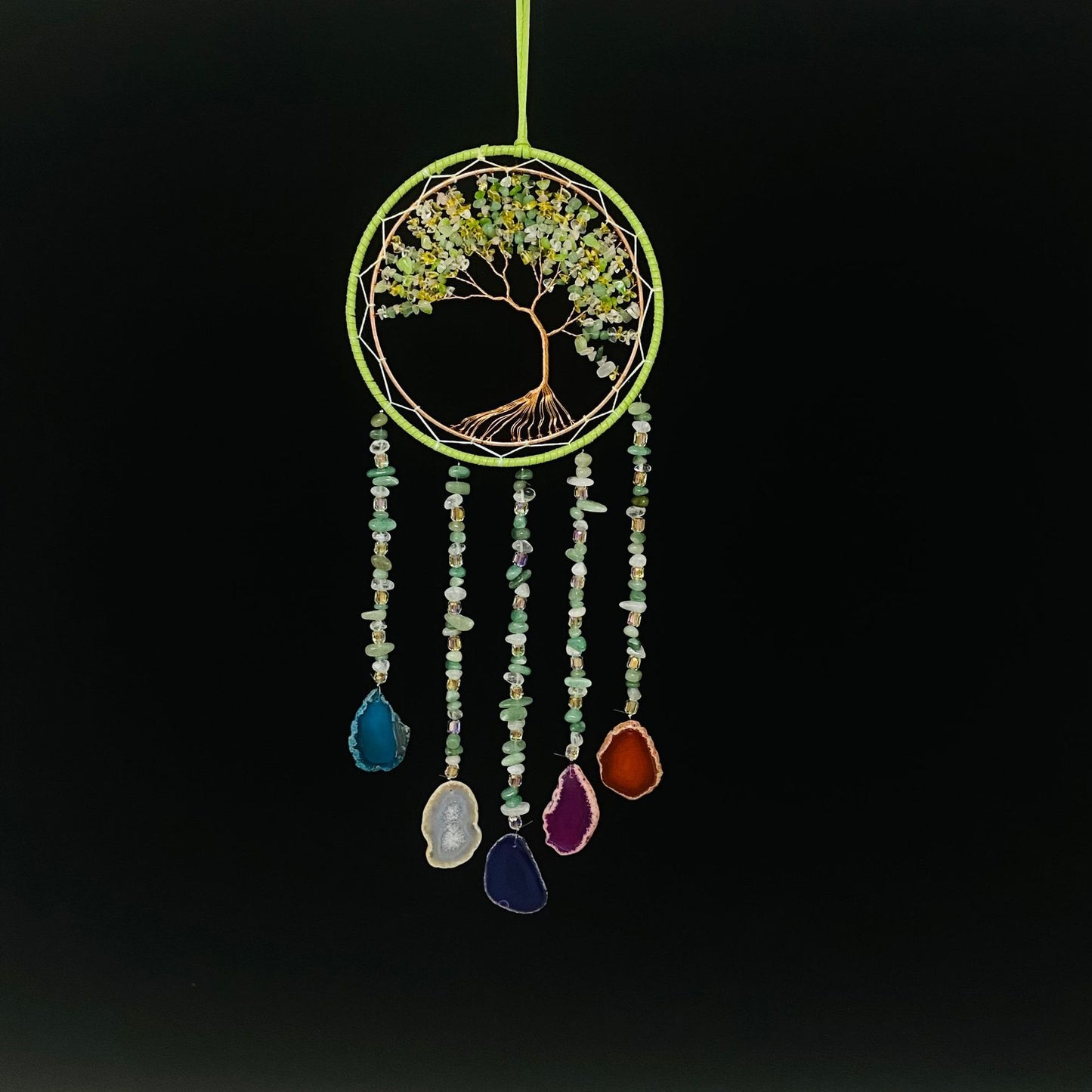 Multicolored Crystal-Tree of Life Decor