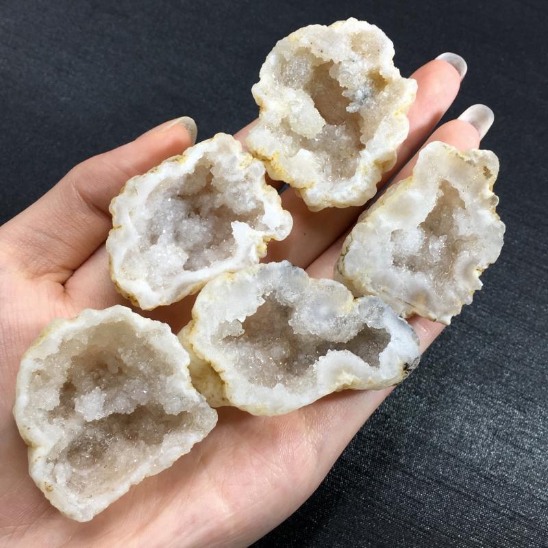 Raw Crystal Quartz Cluster Geode