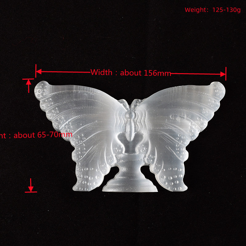 Selenite Butterfly Ornaments