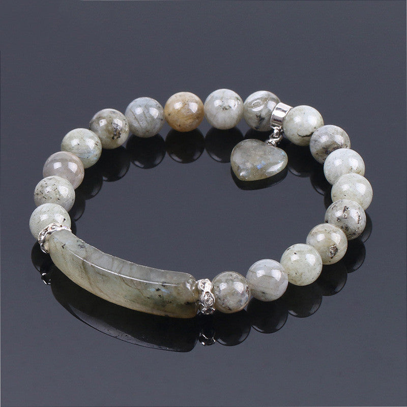 Natural Labradorite Stone Bracelet