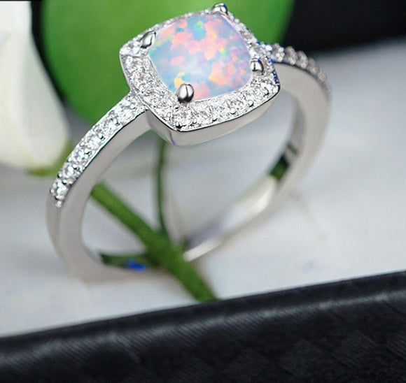 Opal ring opal jewelry