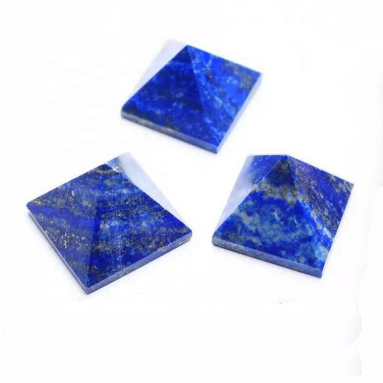 Lapis Lazuli Energy Rough Cut And Polished Pyramid