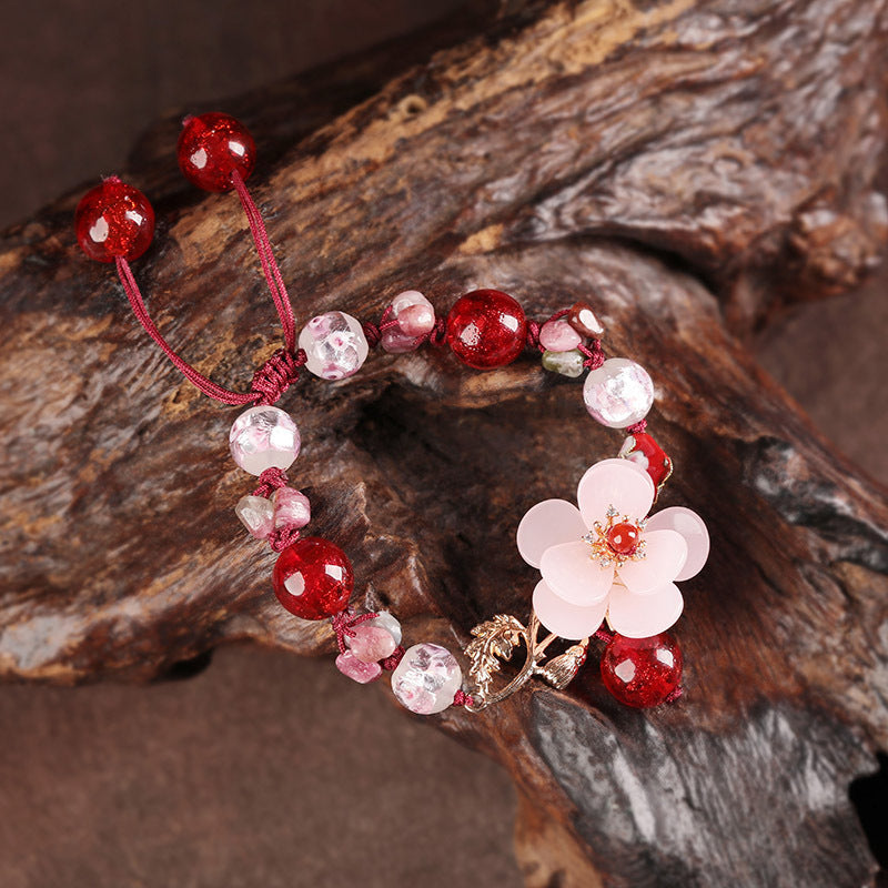 Gorgeous Flower Classic Tourmaline Bracelet!!