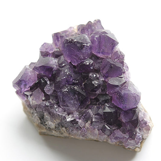 Natural amethyst block decoration