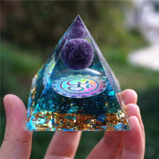 Magic Reiki Energy Amethyst Ornament