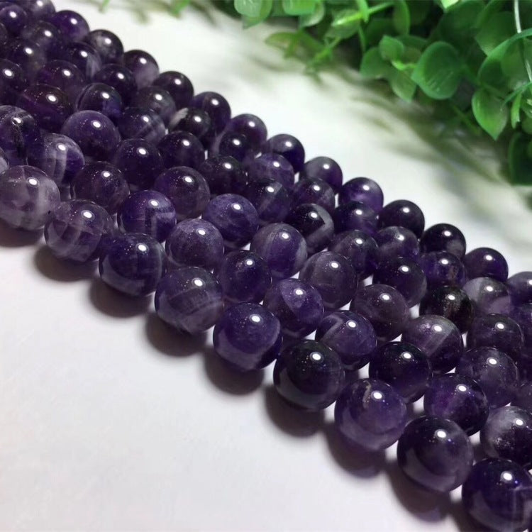 Natural Grade Dream Amethyst Crystal Loose Beads Round Beads