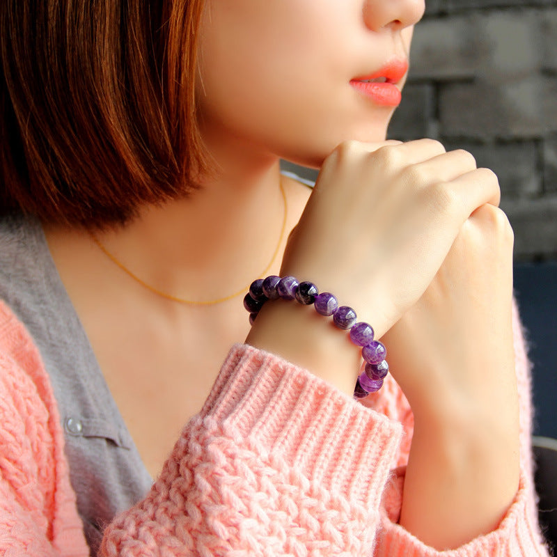 Natural Dream Amethyst Bracelet Uruguay Amethyst Sweet Bracelet