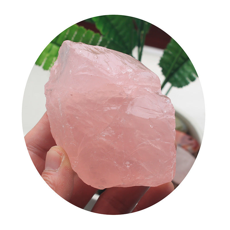 Rough Pink Powder Crystal Piece!!So Beautiful!