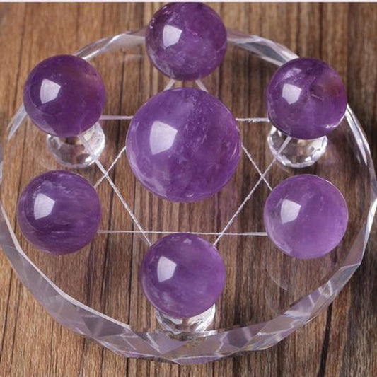 Natural Amethyst Seven-Star Array