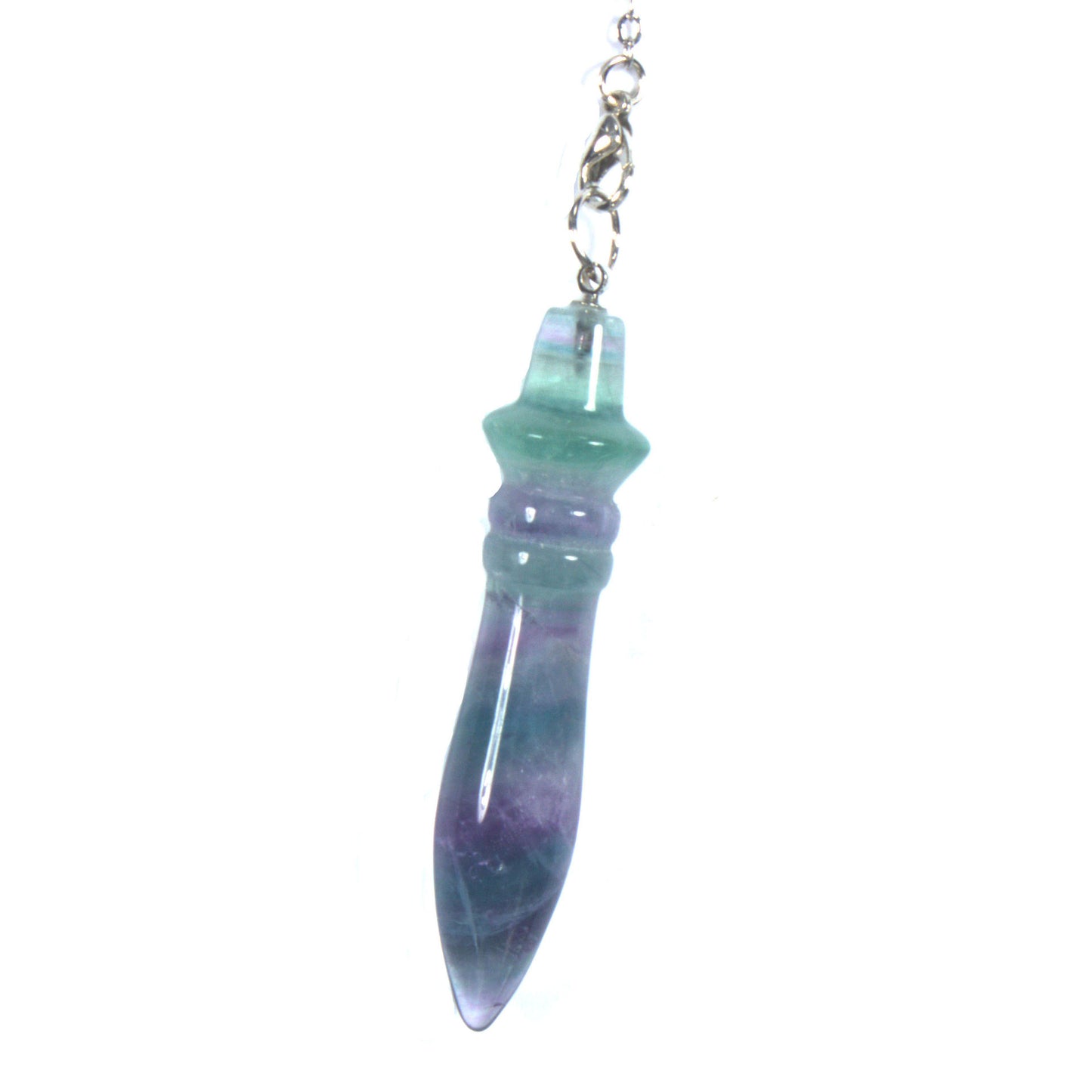 Natural Crystal Fluorite Pendant