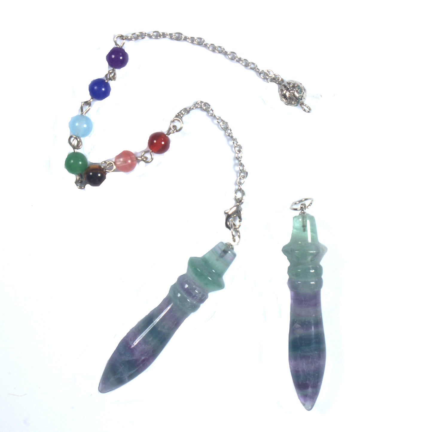 Natural Crystal Fluorite Pendant