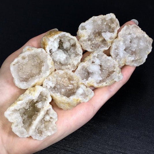 Raw Crystal Quartz Cluster Geode