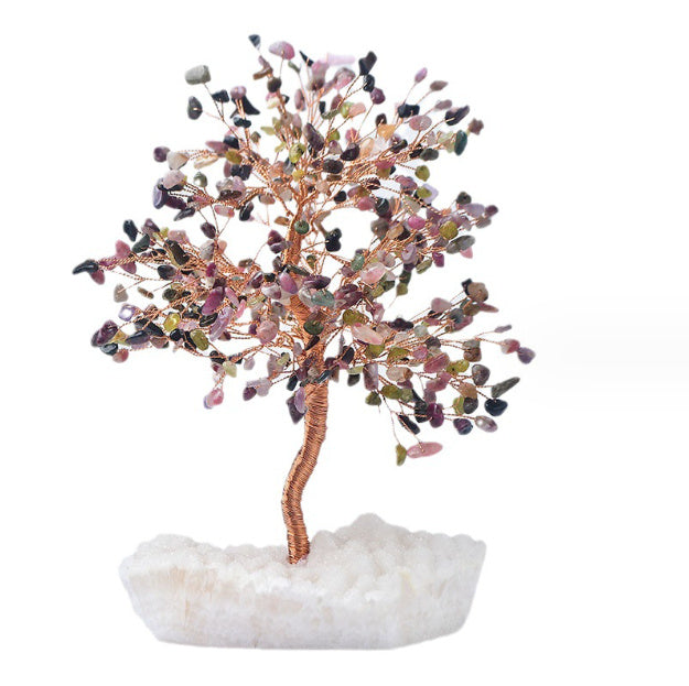 Natural Tourmaline-Citrine Trees