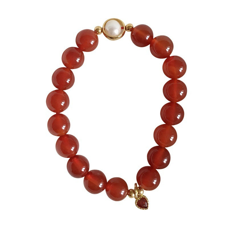 High-grade Natural agate bracelet