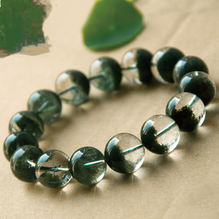 Natural crystal green ghost Bracelet