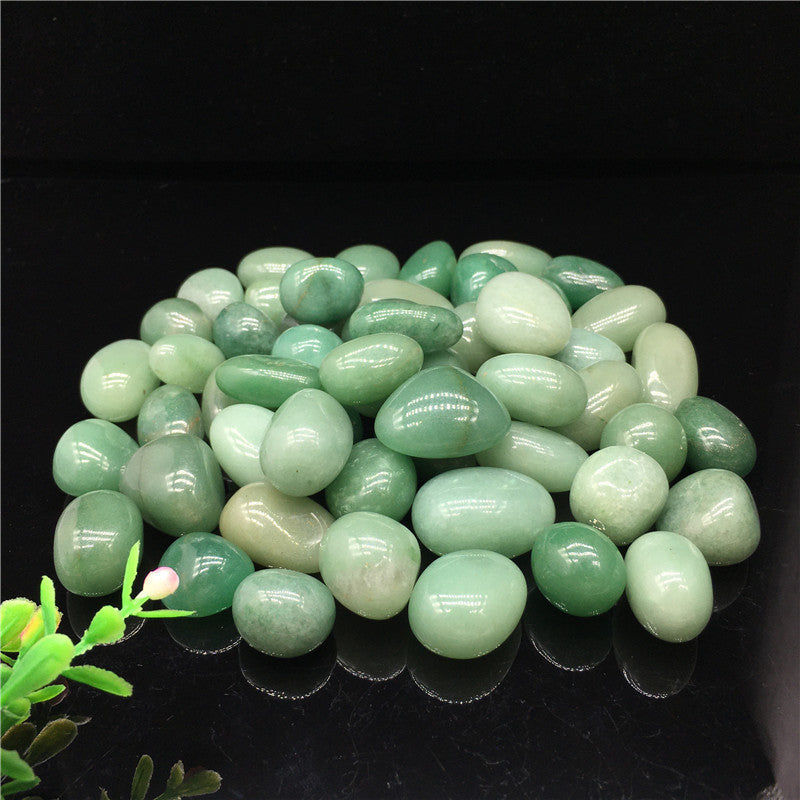 Natural Crystal Green Aventurine Rolling Stone