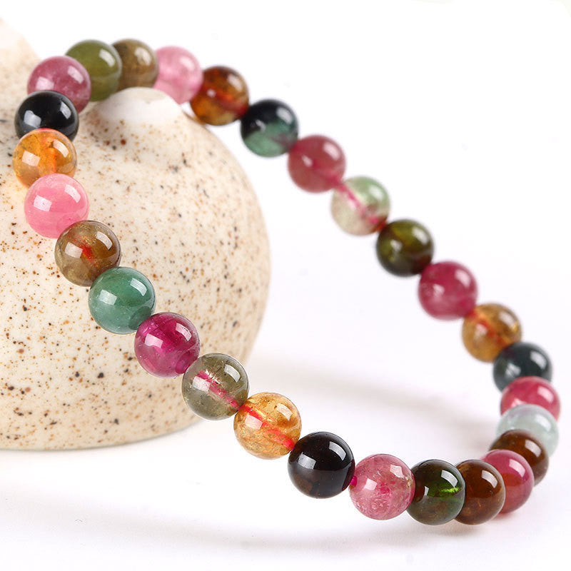 Bracelets-Rainbow Candy Color Brazilian Tourmaline