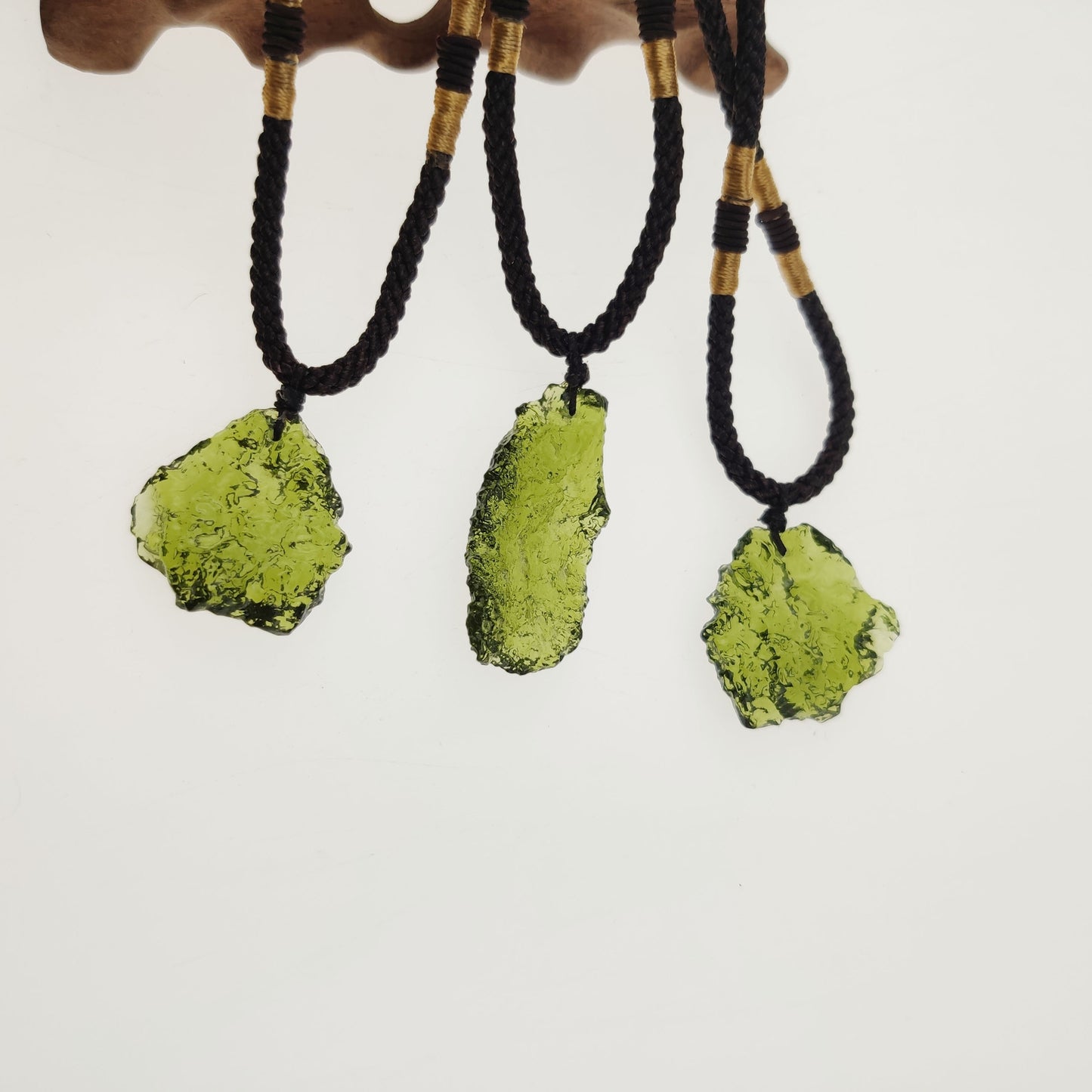 Moldavite pendant