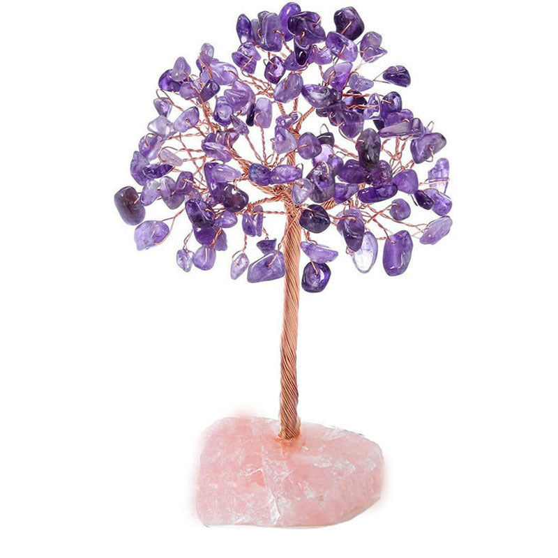 Natural Crystal Tree Fluorite Base Ornaments