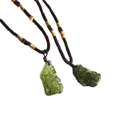 Moldavite pendant