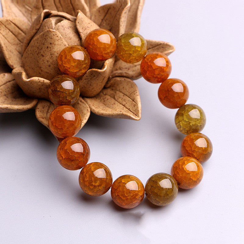 Dragon Scale Stone Agate Bracelet