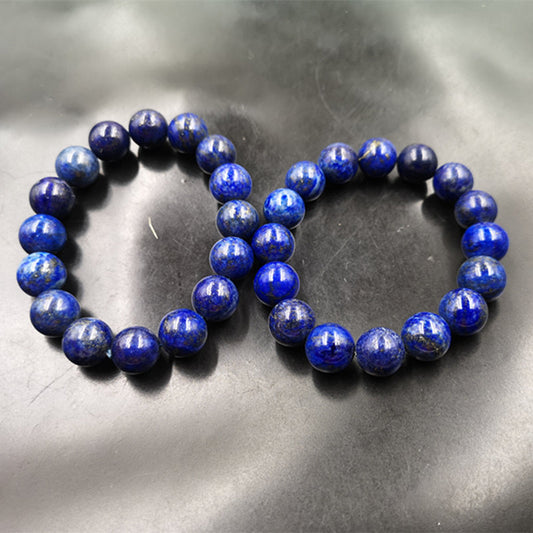 Lapis lazuli bracelet 12mm!Gorgeous!!