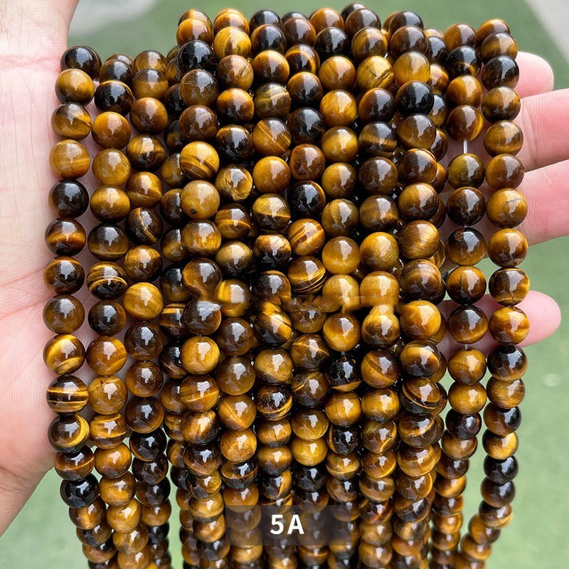 Tiger Eye Stone Loose Bead  Jewelry Accessories