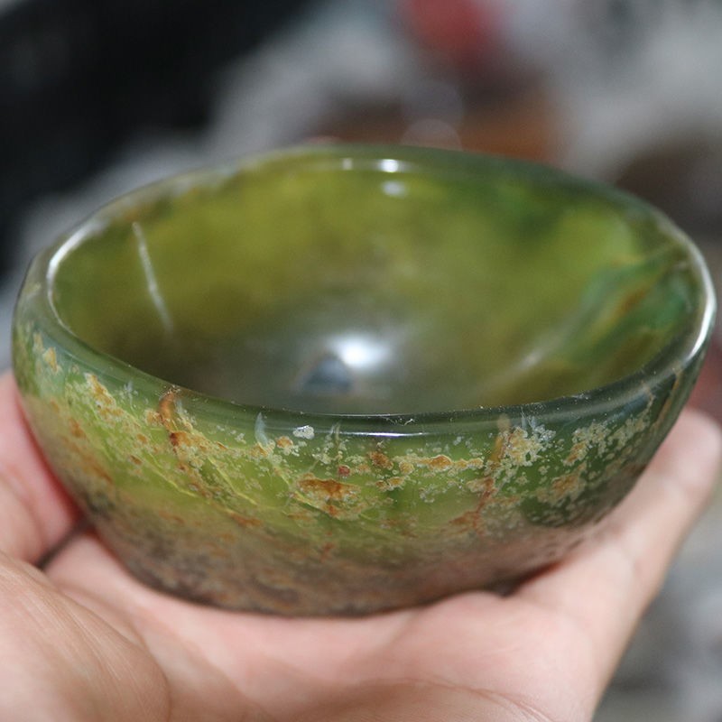 Crystal Agate Bowl Decoration