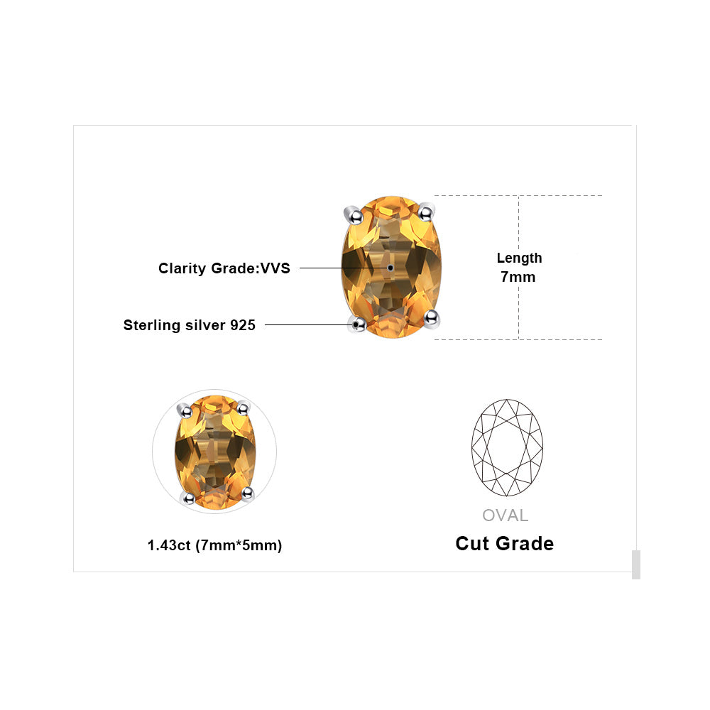 Women's Citrine Earrings