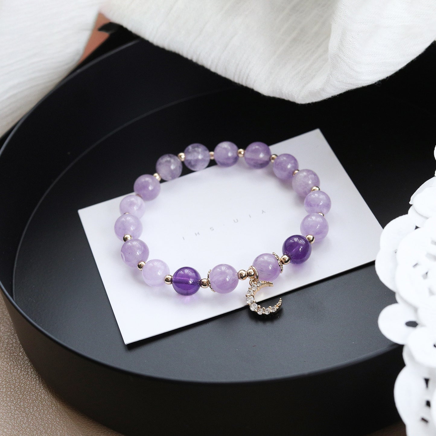 Natural Amethyst Bracelet