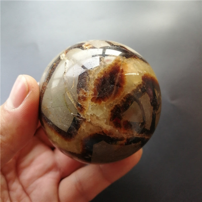 Turtle Back Stone Spherical Ornament