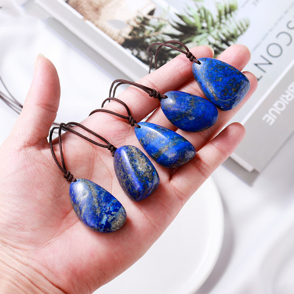 Fashion Natural Crystal Lapis Lazuli Pendant