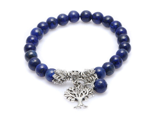 Lapis Lazuli Tree Of Life Bracelet