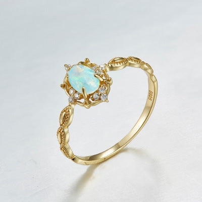 Natural opal jewelry, Vintage Jewelry, very elegant!