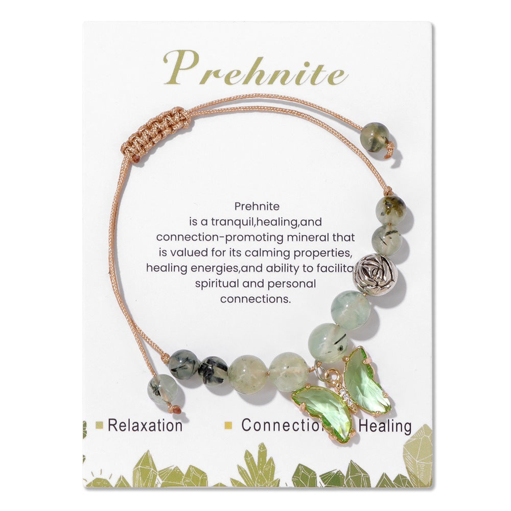 Natural Crystal Stone Bracelet's