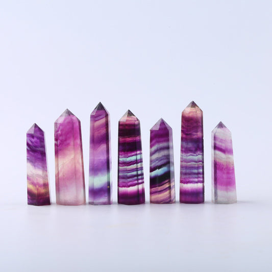 Gorgeous Natural Colorful Fluorite Column's!!