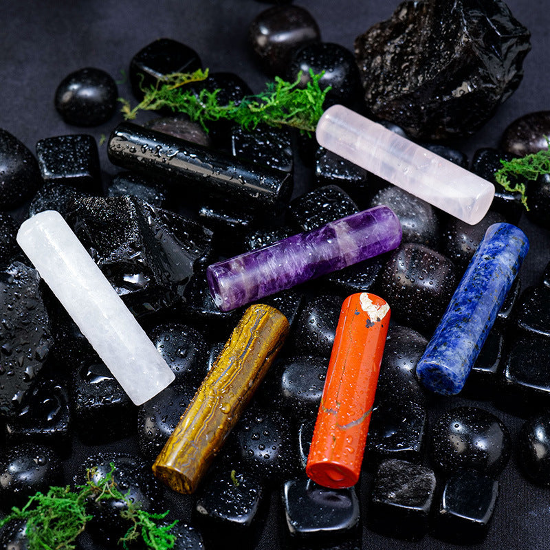 Natural Crystal Cylinder's