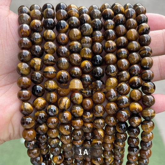 Tiger Eye Stone Loose Bead  Jewelry Accessories