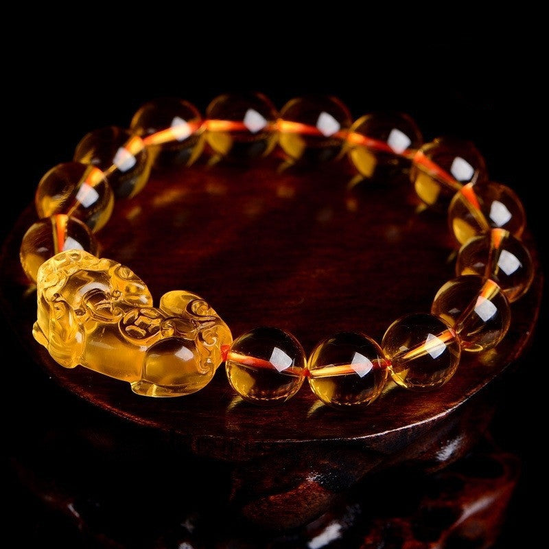 Citrine Pixiu Bracelet