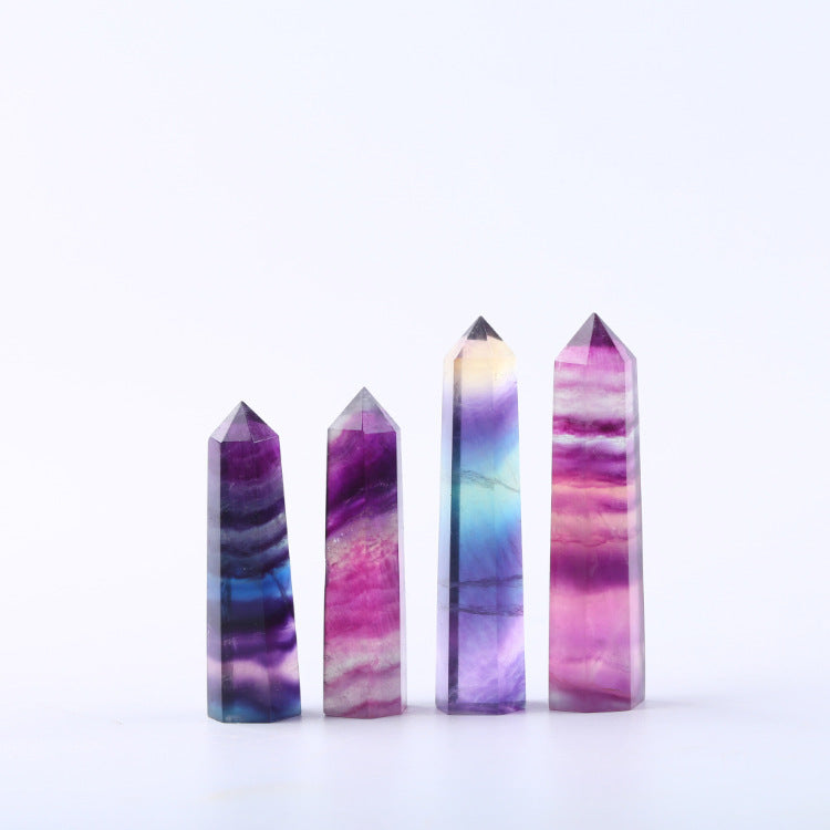 Gorgeous Natural Colorful Fluorite Column's!!