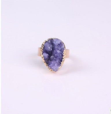 Agate Crystal Vintage Rings!