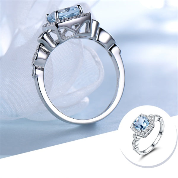 Aquamarine ring