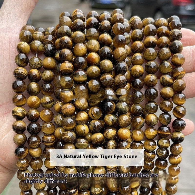 Tiger Eye Stone Loose Bead  Jewelry Accessories