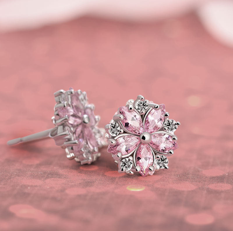 Cherry Blossom Stud Earrings! Stunning!