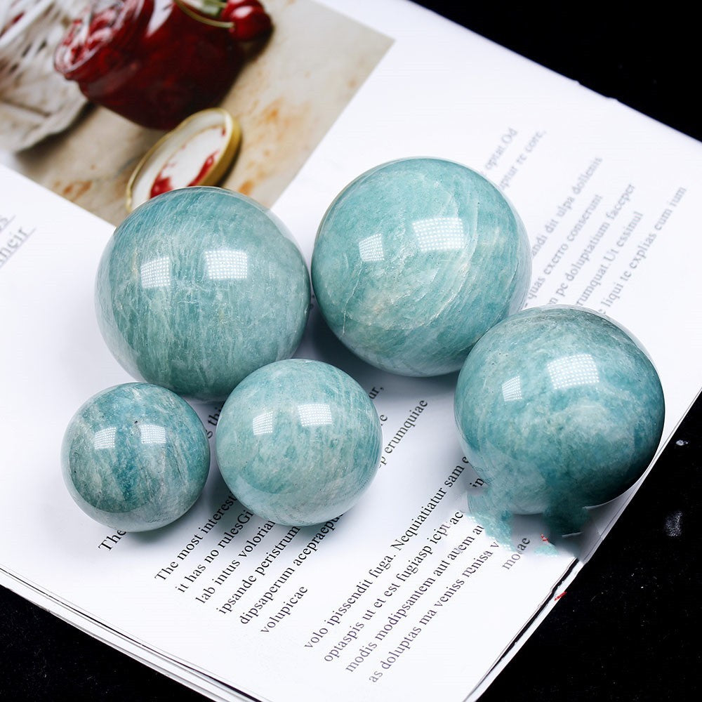 Natural Crystal Tianhe Stone Polished Sphere's