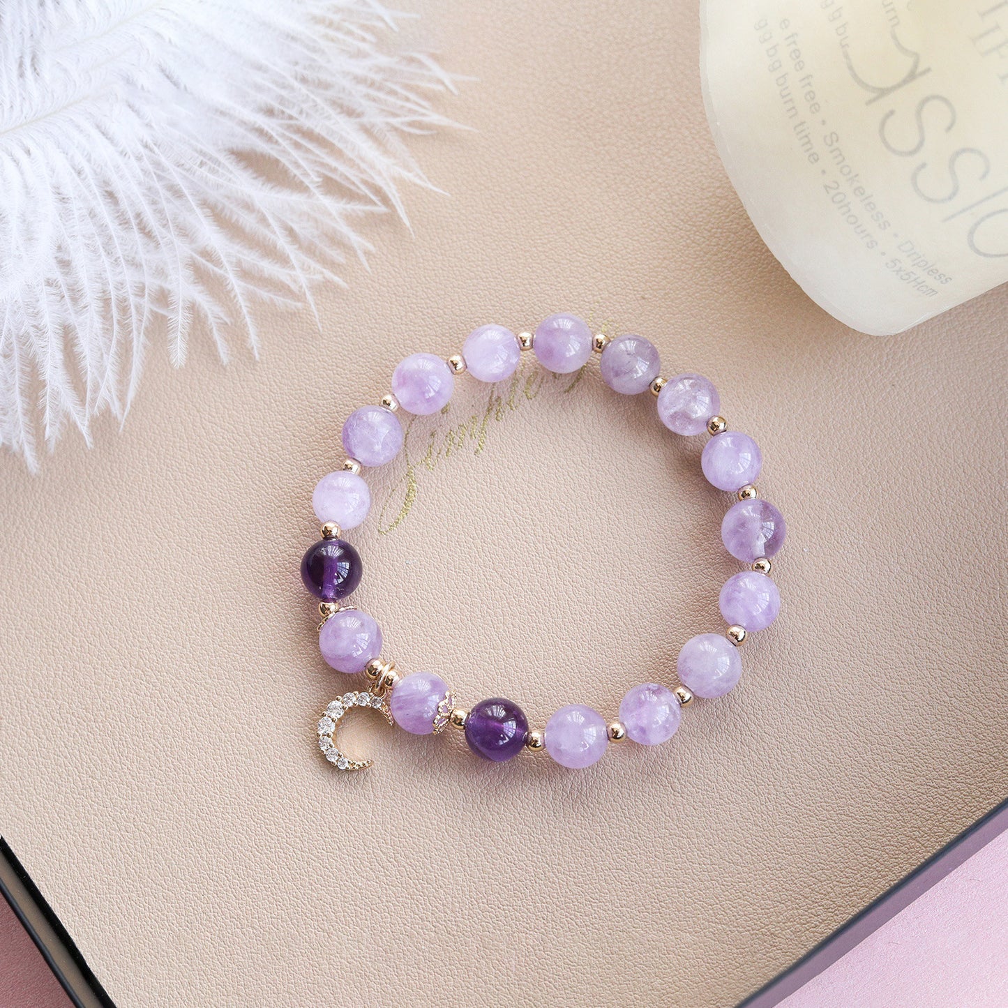 Natural Amethyst Bracelet