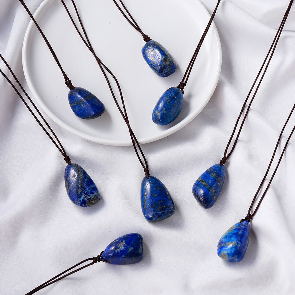 Fashion Natural Crystal Lapis Lazuli Pendant