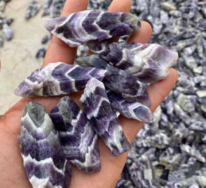 Natural Amethyst Rough Teeth Crushed Stone